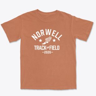 Norwell High School Track and Field Premium Heavyweight T-shirt