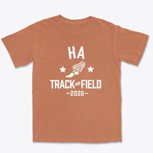 Ha Prep Academy Track and Field Premium Heavyweight T-shirt