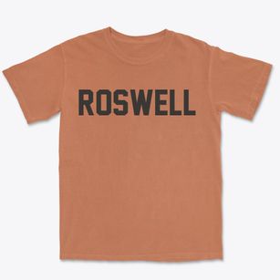 Roswell New Mexico Classic Block Premium Heavyweight T-shirt