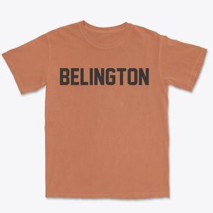 Belington West Virginia Classic Block Premium Heavyweight T-shirt