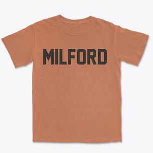 Milford Illinois Classic Block Premium Heavyweight T-shirt