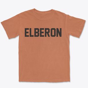 Elberon Iowa Classic Block Premium Heavyweight T-shirt