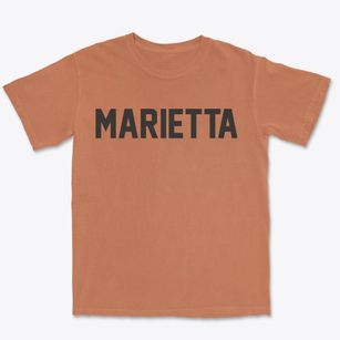 Marietta Minnesota Classic Block Premium Heavyweight T-shirt