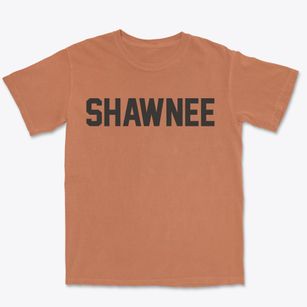 Shawnee Kansas Classic Block Premium Heavyweight T-shirt