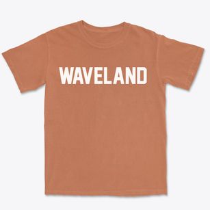 Waveland Mississippi Classic Block Premium Heavyweight T-shirt