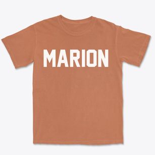 Marion New York Classic Block Premium Heavyweight T-shirt