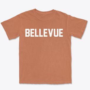 Bellevue Idaho Classic Block Premium Heavyweight T-shirt