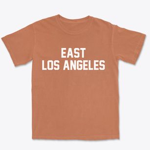 East Los Angeles California Classic Block Premium Heavyweight T-shirt