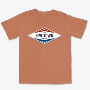 Levittown New York Diamond Star Premium Heavyweight T-shirt