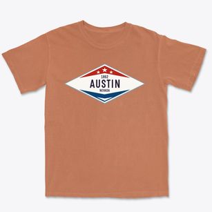 Austin Nevada Diamond Star Premium Heavyweight T-shirt