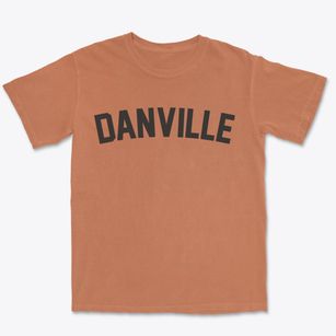 Danville New Hampshire Classic Curve Premium Heavyweight T-shirt