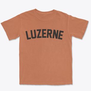Luzerne Iowa Classic Curve Premium Heavyweight T-shirt