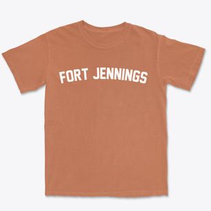 Fort Jennings Ohio Classic Curve Premium Heavyweight T-shirt