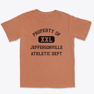 Jeffersonville Georgia Athletic Dept Premium Heavyweight T-shirt