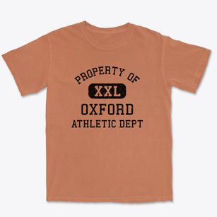Oxford Iowa Athletic Dept Premium Heavyweight T-shirt