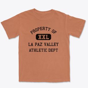 La Paz Valley Arizona Athletic Dept Premium Heavyweight T-shirt