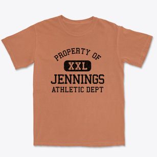 Jennings Oklahoma Athletic Dept Premium Heavyweight T-shirt