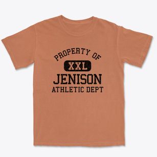 Jenison Michigan Athletic Dept Premium Heavyweight T-shirt