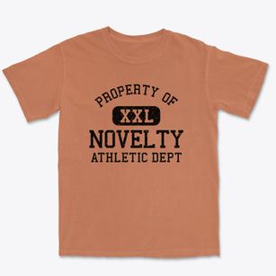 Novelty Missouri Athletic Dept Premium Heavyweight T-shirt