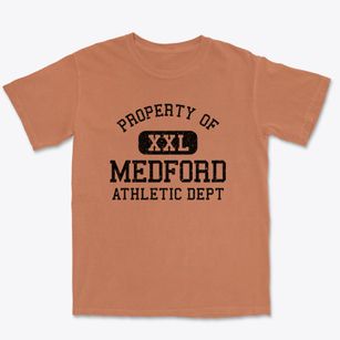 Medford Oregon Athletic Dept Premium Heavyweight T-shirt