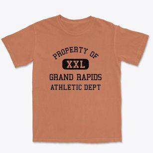 Grand Rapids Minnesota Athletic Dept Premium Heavyweight T-shirt