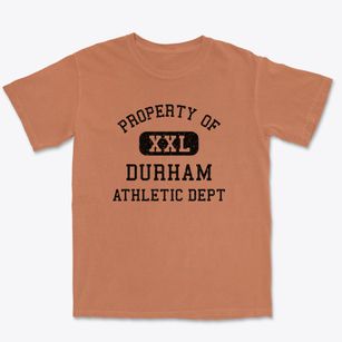 Durham North Carolina Athletic Dept Premium Heavyweight T-shirt