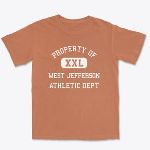 West Jefferson North Carolina Athletic Dept Premium Heavyweight T-shirt