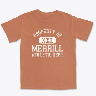 Merrill Maine Athletic Dept Premium Heavyweight T-shirt