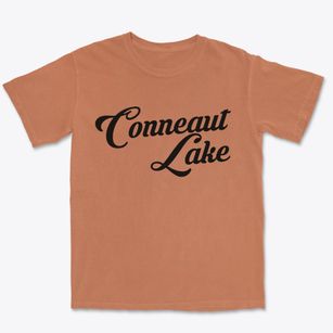 Conneaut Lake Pennsylvania Vintage Team Premium Heavyweight T-shirt