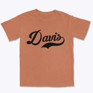 Davis North Carolina Vintage Team Premium Heavyweight T-shirt