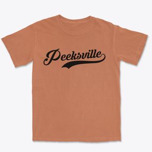 Peeksville Wisconsin Vintage Team Premium Heavyweight T-shirt