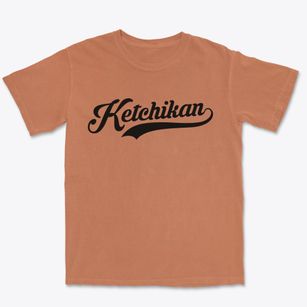 Ketchikan Alaska Vintage Team Premium Heavyweight T-shirt