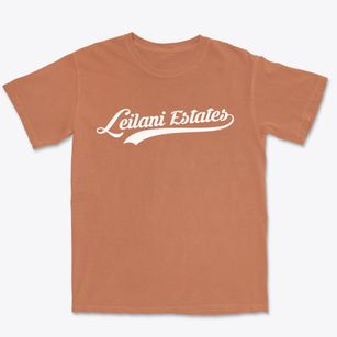 Leilani Estates Hawaii Vintage Team Premium Heavyweight T-shirt