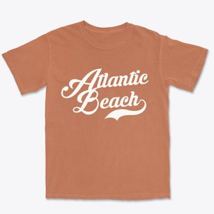Atlantic Beach Florida Vintage Team Premium Heavyweight T-shirt