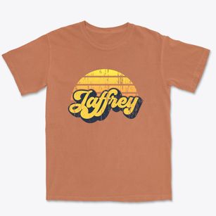 Jaffrey New Hampshire Sublime Sunset Premium Heavyweight T-shirt