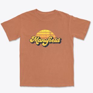 Mansfield Ohio Sublime Sunset Premium Heavyweight T-shirt