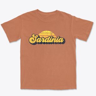 Sardinia New York Sublime Sunset Premium Heavyweight T-shirt