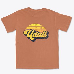 Udall Kansas Sublime Sunset Premium Heavyweight T-shirt