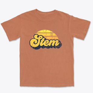 Stem North Carolina Sublime Sunset Premium Heavyweight T-shirt