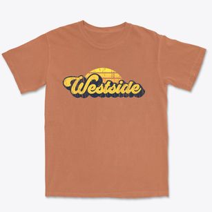 Westside California Sublime Sunset Premium Heavyweight T-shirt