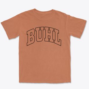Buhl Idaho Trendy Block Premium Heavyweight T-shirt