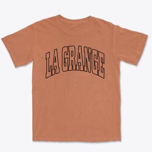 La Grange North Carolina Trendy Block Premium Heavyweight T-shirt