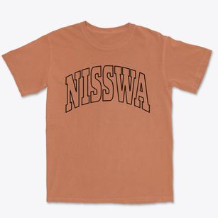 Nisswa Minnesota Trendy Block Premium Heavyweight T-shirt