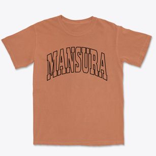 Mansura Louisiana Trendy Block Premium Heavyweight T-shirt