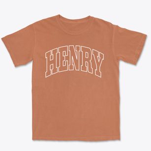 Henry Illinois Trendy Block Premium Heavyweight T-shirt