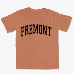 Fremont Michigan Varsity Premium Heavyweight T-shirt