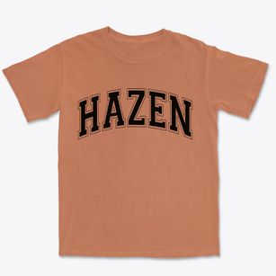 Hazen North Dakota Varsity Premium Heavyweight T-shirt