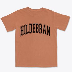 Hildebran North Carolina Varsity Premium Heavyweight T-shirt