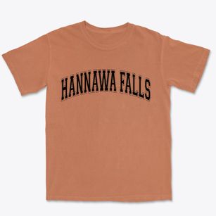 Hannawa Falls New York Varsity Premium Heavyweight T-shirt