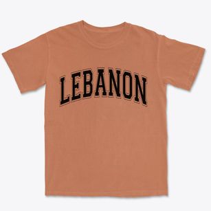 Lebanon New Hampshire Varsity Premium Heavyweight T-shirt